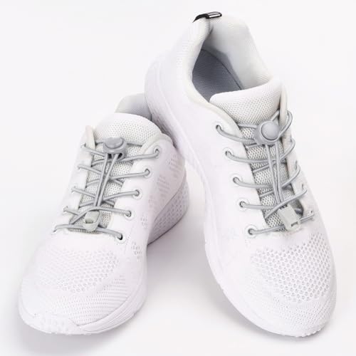 Image of UpUGo Elastic Shoe Laces, No Tie Shoe Laces Tieless for Kids, Adults, Elderly, One Size Fit All