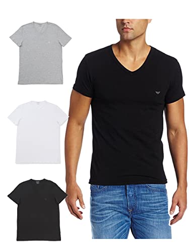 Amazon | (エンポリオアルマーニ) EMPORIO ARMANI VネックTシャツ3枚