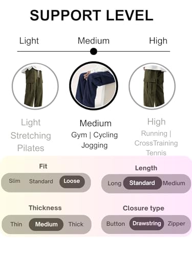 Image of GRECIILOOKS Cargo Joggers for Men - Cotton Loose Fit Utility Pants with 4 Pockets | Durable Outdoor & Hiking Trousers (Available in Plus Size)