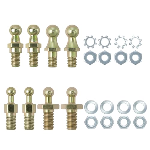 20-2 Carburetor Throttle Cable Ball Stud Assortment, for Holley Carburetor, Universal Throttle Ball And Lever Stud Kit, Compatible with Automotive, Small Engine & Outdoor Power Equipment Repairs -2PCS