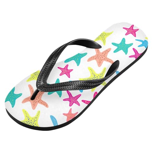 Starfish Colorful Flip Flops for Beach Thong Sandals Anti-slip Lightweight Beach Shoes for Travel Summer Outdoor2