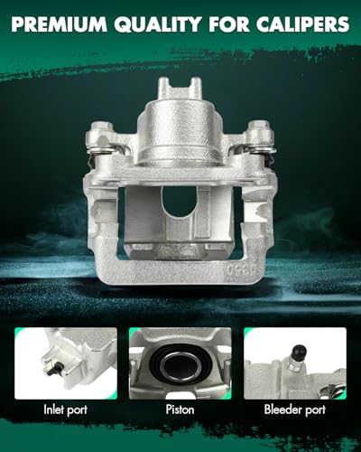 Image of SCITOO Rear Right Brake Caliper With Bracket 19B2674 Compatible For Acura For MDX 2001-2006,For Honda For Pilot 2003-2008