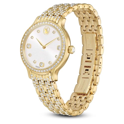 Image of Swarovski Women | IMBER Crystal Bracelet | Elegant Sparkling Jewelry for Women | Premium Finish | Gift for Women & Girls, Gold