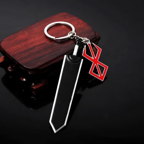 FunBoat Berserker Guts Sword & Sacrifice Brand Keychain - Berzerk Manga Charms - Gift for Men and Fans by FunBoat - Used condition - Image 6