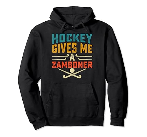 Funny hockey retro vintage sunset gifts for hockey player Sudadera con Capucha