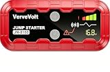 VerveVolt Arrancador de Baterias de Coche - Jump Starter, Red Chaqueta de plumón con calefacción