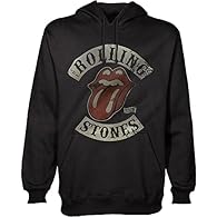 OFFICIALLY LICENSED MERCHANDISE: Show your love for The Rolling Stones with authentic tour apparel from 1978. KANGAROO POCKET: Conveniently store essentials or warm your hands in the spacious front pocket. PULL OVER DESIGN: Easily wear and remove thi...