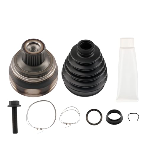 Image of maXpeedingrods Front Outer CV Boot Kit for Audi A4 A5 A6 A7 A8 Q5 2008-2018 CV Joint Kit Drive Shaft 8K0498099FX