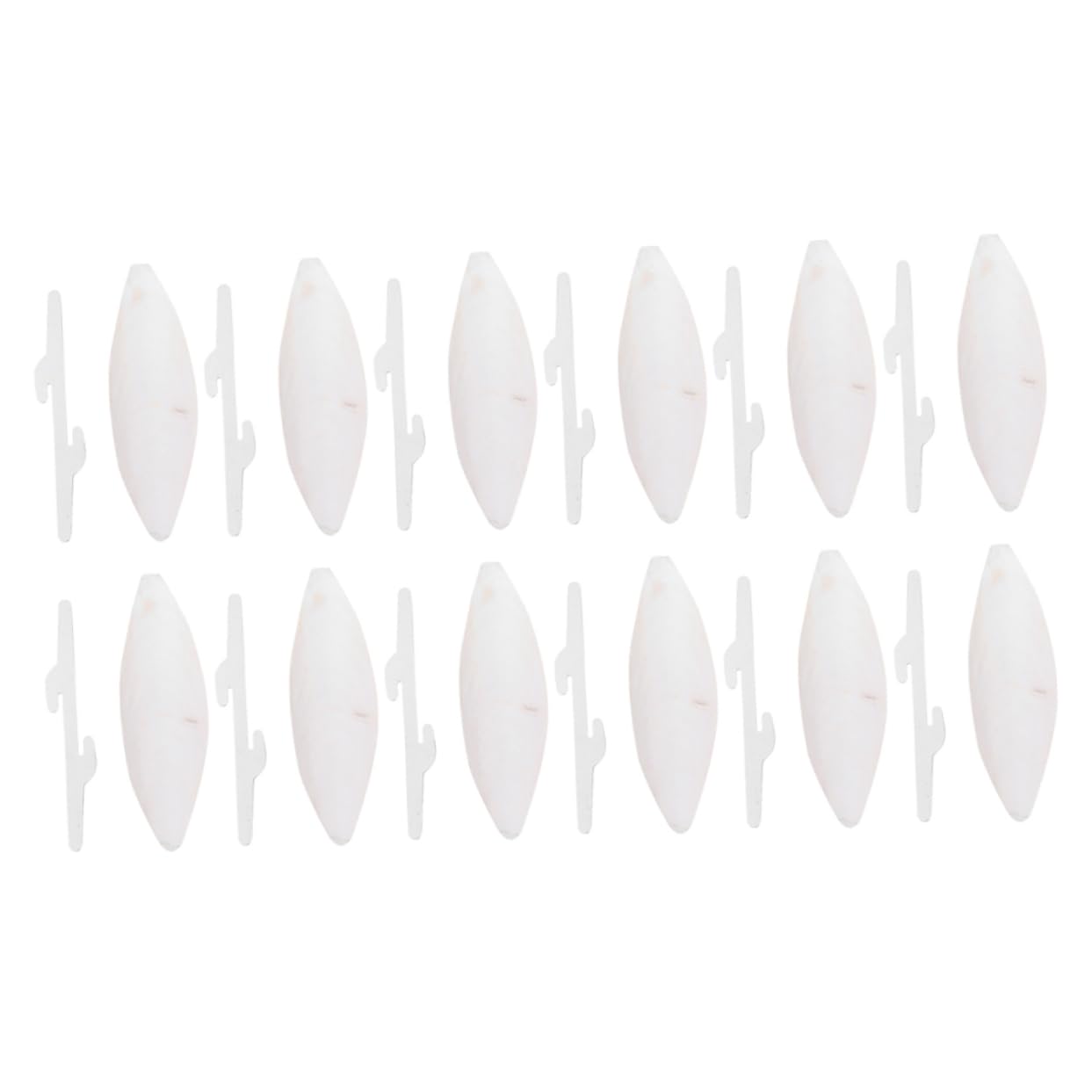 FRCOLOR 36stücke Teiliges Kauspielzeug Für Hamster Molar Und Zahnspielzeug Aus Cuttlefish-Knochen Mit Halterungen Für Kleintiere Für Zahnpflege Und Mentale