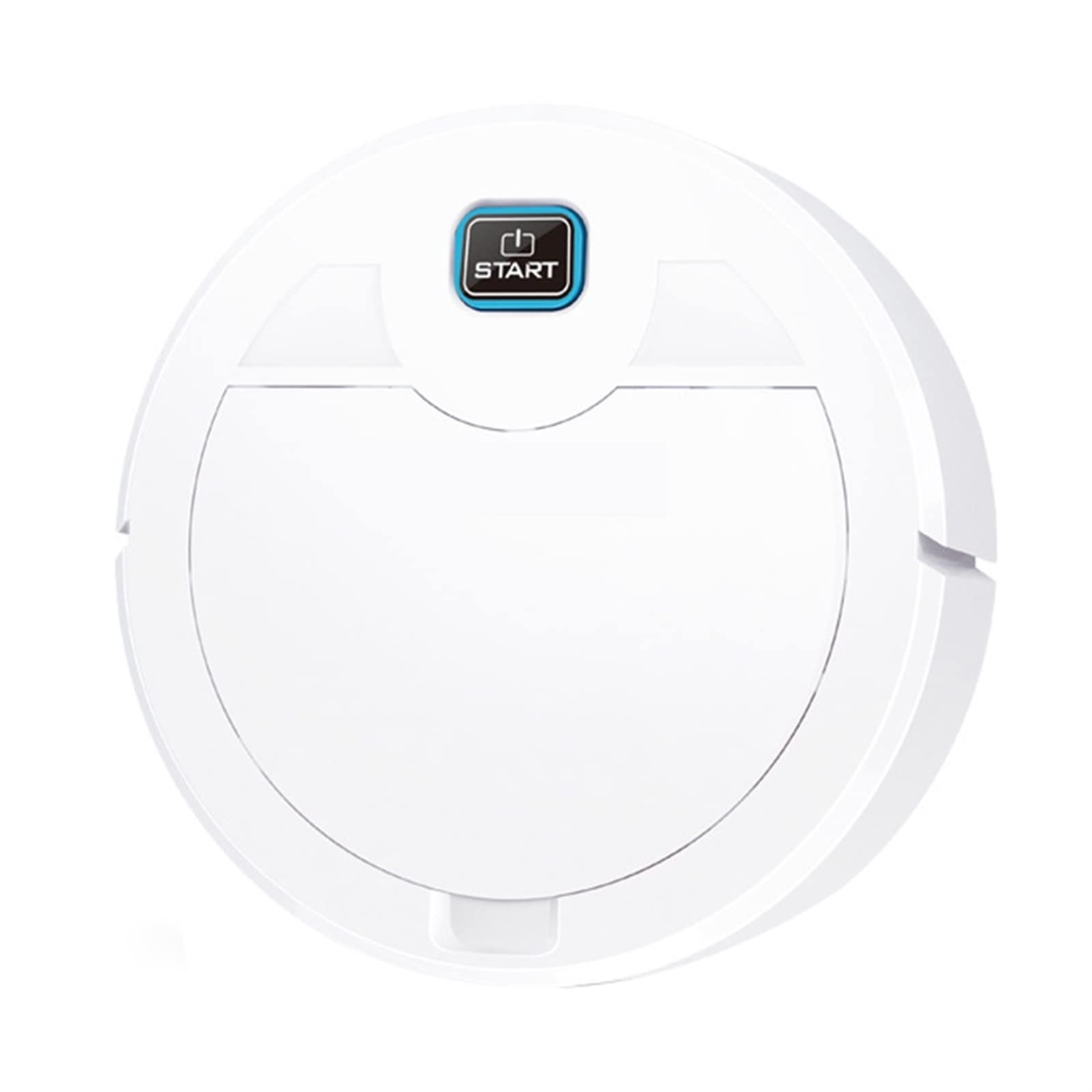 Robot vadrouille aspirateur robot intelligent pour tapis de sol et poils d'animaux blanc