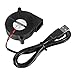 4Pcs 6015 Cooler 5V DC Blower Brushless USB Cooling Fan 60mmx15mm Turbo Blower Fan 2.36 in PC Computer Case Centrifugal Fan for PC CPU Case 3D Printer Cooling