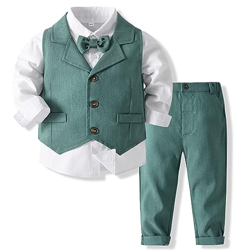 Ensemble gilet et pantalon costume bébé garçon smoking chic de cérémonie