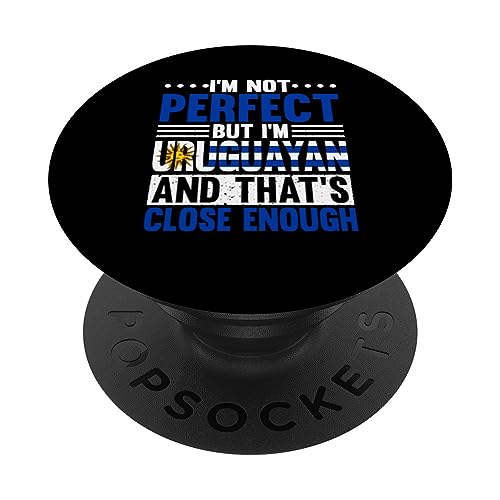 Uruguayan Roots Outfit Funny Uruguay Heritage For Men PopSockets Swappable PopGrip, Black