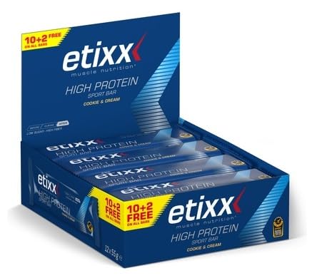 Etixx High Protein Sport Barras 12 Unidades