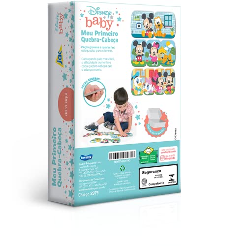 Disney Baby: Meu Primeiro Quebra-Cabeça - Toyster Brinquedos
