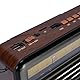 Retro Tragbares Radio, Kleiner Vintage AM FM Shortwave -Radio mit Bluetooth, Solar oder Batterie Betrieben, für den Notfall Im Freien Beleuchtet Im Freien
