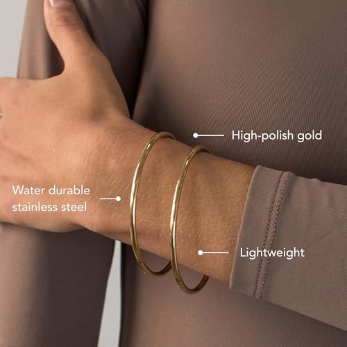 JENNY BIRD Dane Bangle Set2