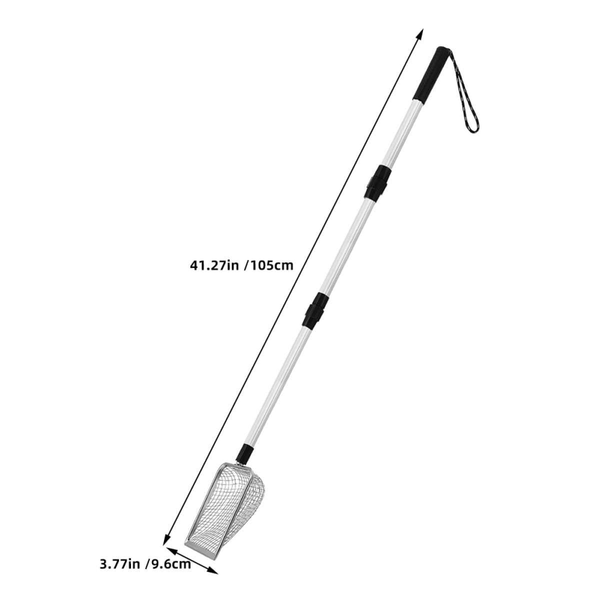 Abaodam Cat Litter Scoop Shovel with Ergonomic Handle for Easy Cleaning Compact for Convenient Use for Cat Owners