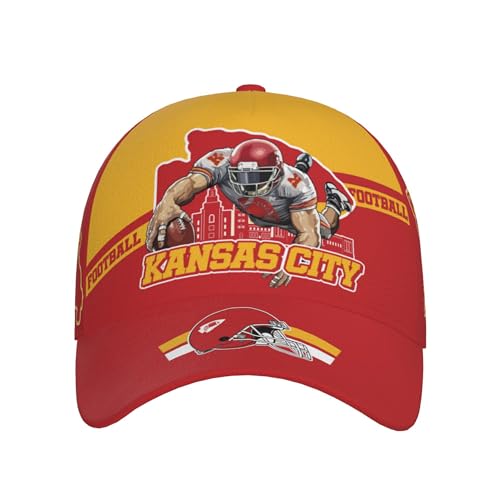 Football City Silhouette Gorra Baseball Unisex Ajustable miniatura 1