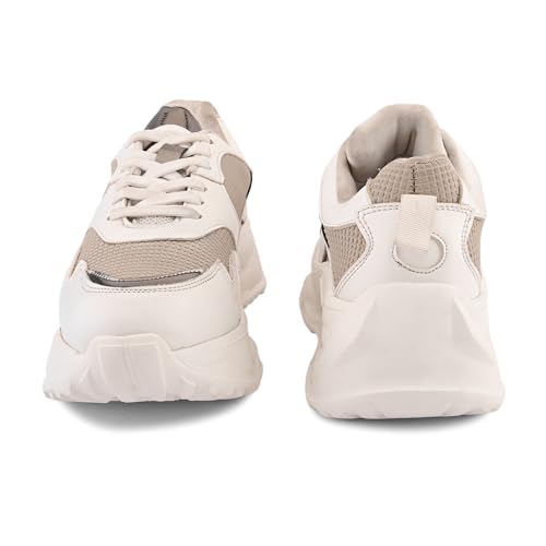 Image of Centrino Women's Sneakers |Strong Grip,Thick Laces,Cushioned Insoles | Lightweight Cool Colour Design & Stylish Look for Casual Wear,Travel,College & Everyday Use Outfits for Woman /Girls /Ladies(9346)
