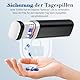 Tablettenbox 7 Tage, Betife BPA Frei Tägliche Pillendose, Wöchentliche Reise Medikamentenbox, Pillenbox für Vitamine, Medikamente, Pillen, Tabletten Organizer für unterwegs (Schwarz)