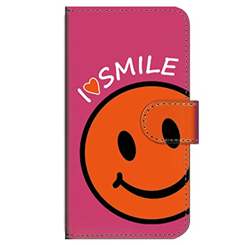 �K�[���Y�l�I �ėp AQUOS wish5 SH-52F �ƌ݊����̂���P�[�X �蒠�^ �X�}�z�P�[�X �g�уJ�o�[ �ϏՌ� (I love SMILE/�I�����W) SHARP SH-52F-PD-ROR-YSZ-0252