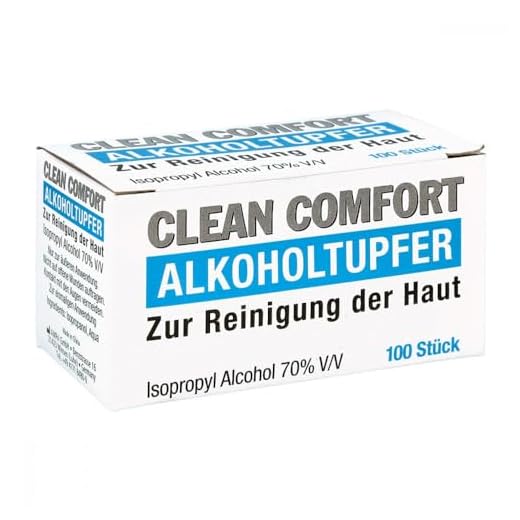 Clean Comfort Alkoholtupfer 100 stk