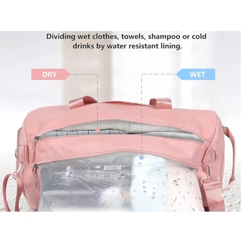 Womens Duffel Bag for Travel – Large, Durable, and Stylish Duffle Bag for Travel (Pink)2