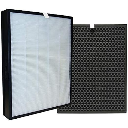 ILoveCleanAir Compatible Filter Set For Philips AC3256 3000 Series HEPA + CARBON Set Filter of Air Purifier