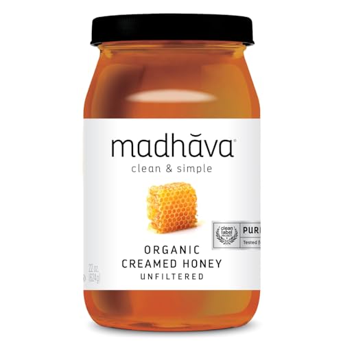 Madhava Natural Sweeteners Organic Honey, 22-Ounce - Packaging May Vary