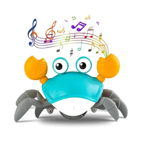 Caranguejo Fujão Brinquedo Interativo que Desvia dos Obstáculos v...