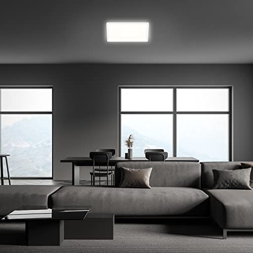 Briloner Plafoniera Led Slim, Angolare 29,3 X 29,3 Cm - 6