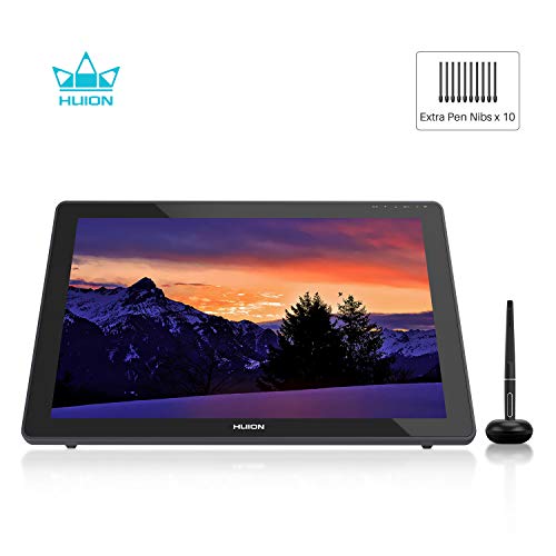 HUION 2020 KAMVAS 22 21,5 Pouces Tablette Graphique avec écran Le Plus Récent Stylet sans Batterie PW517 8192 Pression du Stylo Prise en Charge Android 120% sRGB Film Mat antireflet