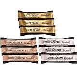 Barebels Protein Bars Variety Pack Sampler - 9 count | High Protein, Low Sugar | 3 Flavors | Cookies & Cream, Salty Peanut & Caramel Cashew