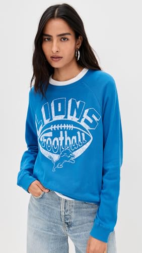 Junk Food Women's Lions Football Raglan Fleece2
