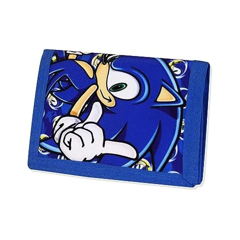 Sonic the Hedgehog Kids Wallet with Coin Holder Cover