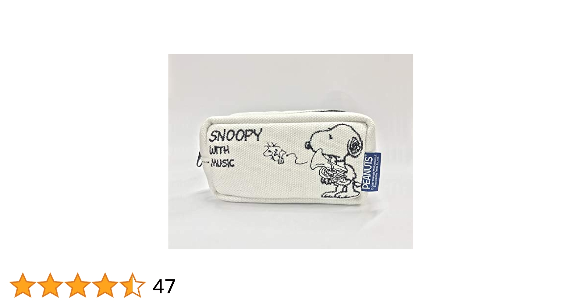 Amazon | SNOOPY with Music スヌーピー マウスピースポーチ