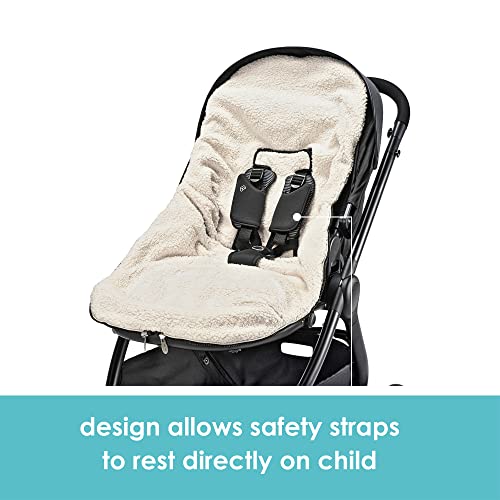 Image of JJ Cole Bundle Me Winter Toddler Car Seat Cover and Bunting Bag - Original - Weather Resistant Baby Carrier and Stroller Cover - Stroller Accessories and Winter Baby Essentials - Graphite Gray