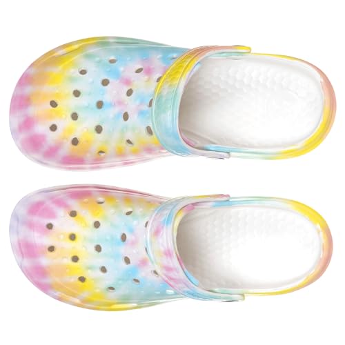 Image of Gaatpot Mens Womens Garden Clogs Shoes with Arch Support Unisex Gardening Slip on Sandals Beach Slippers Shoes Clog