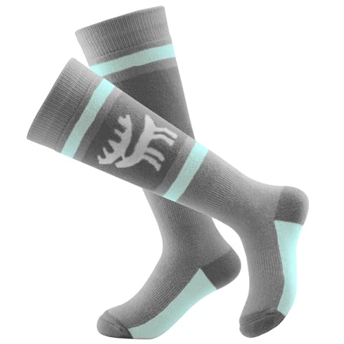 Calcetines de esquí para niños ideales para snowboard y senderismo en la montaña
