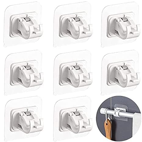 See full amazon price history chart for QXORE No Drill Curtain Rod Brackets No Drilling Self Adhesive Curtain Rod Holder Hooks Nail Free Adjustable Curtain Rod Hooks Curtain Hangers for Kitchen Home Bathroom and Hotel (6PCS WHITE) QXORE No Drill Curtain Rod Brackets No Drilling Self Adhesive Curtain Rod Holder Hooks Nail Free Adjustable Curtain Rod Hooks Curtain Hangers for Kitchen Home Bathroom and Hotel (6PCS WHITE) (B0D7HWMVQZ) Amazon Price History, Amazon Price Tracker