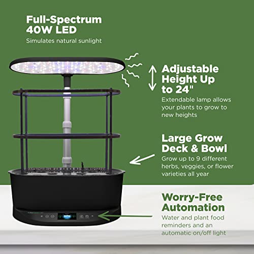 Image of AeroGarden Bounty, Black