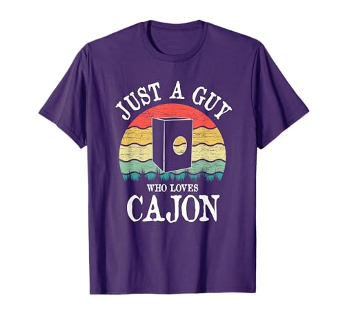 Just A Guy Who Loves Cajon T-Shirt