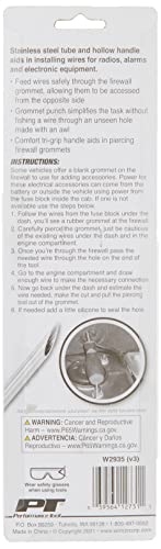 Performance Tool W2935 Stainless Steel Wire Insertion Tool - Piercing For 1/4 Inch Wiring Hole #TOP2