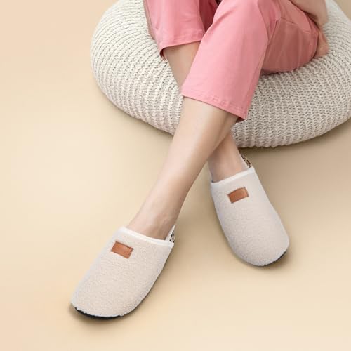 Image of Tanamo House Slippers for Women Men Indoor Barefoot Slippers Socks Slip on House Shoes Cozy Comfy Slippers for Home Bedroom Travel Yoga