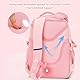 HANXIUCAO Schulrucksack Mädchen Grosse Kapazität Schulrucksack Mädchen Teenager Wasserabweisend mit Laptopfach Rucksack Mädchen für Primary Junior High University (hellblau)
