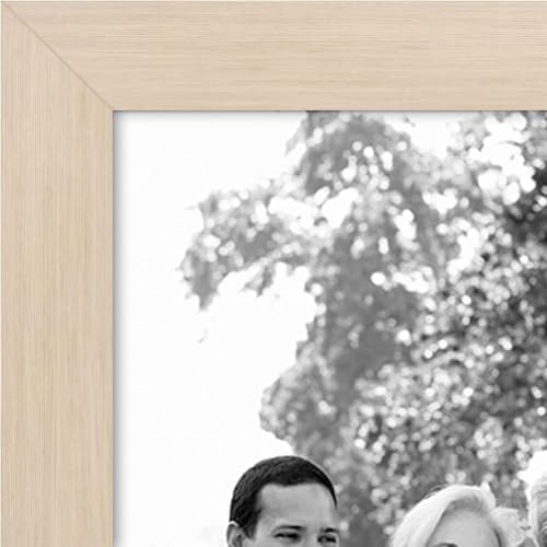 Americanflat Set of 10 Picture Frames with Shatter-Resistant Glass - Gallery Wall Frame Set with Two 8x10, Four 5x7 and Four 4x6 Frames - Signature Collection - Light Wood by Americanflat - Image 6