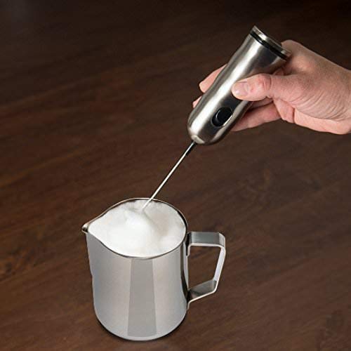 THW Stainless Steel Milk Frothing Latte Pourer Cappuccino Coffee Jug, 350 ML 1