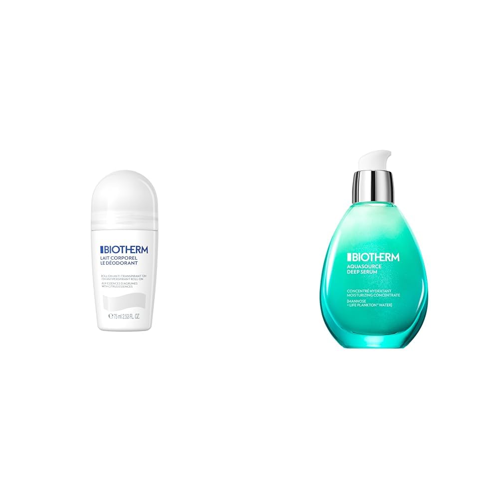 Lait Corporel Deo Roll-On 75ml + Aquasource Deep Essence 50ml