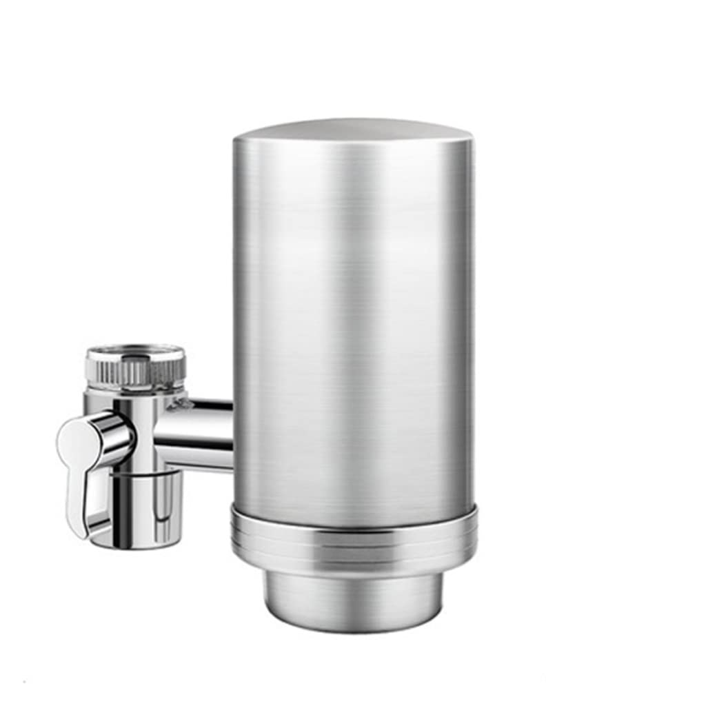 Kitchen Tap Filter Water Purifier Composite Activated Carbon Household Drinking Filtration Home Stainless Steel Faucet(D)